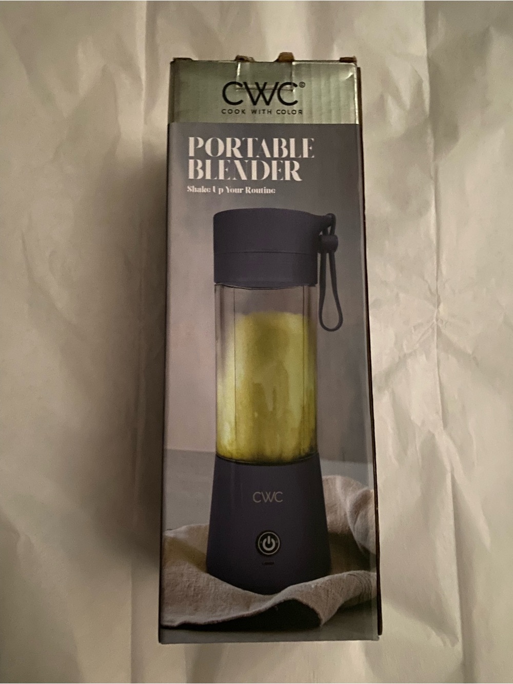 CWC Portable Blender in Dark Blue - Compact Personal Blender